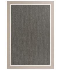 Premium woven vinyl rug DB5159A with double border, elegant and versatile for indoor and outdoor use.