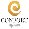Eco-friendly natural bamboo rug by Confort Alfombras, comfortable, hypoallergenic, easy to clean with cotton tape finish