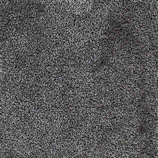 Dark grey alfombra sensación carpet with soft, durable texture and elegant cotton edge finish for modern interiors